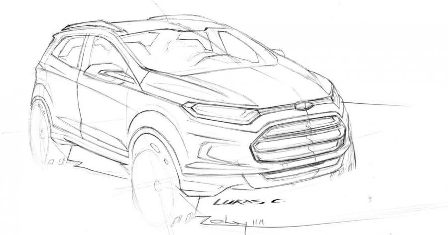  Ford EcoSport Concept 2012 года  (фото 2 из 51)